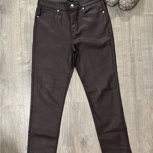 Banana Republic Dark Brown Straight Leg Jeans